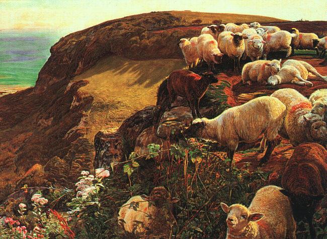 William Holman Hunt On English Coasts oil painting picture